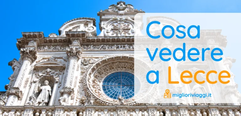 cosa vedere a lecce